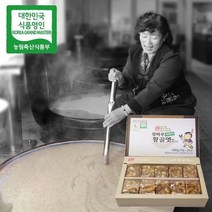 장바우치악산황골엿 장바우 치악산 황골엿 땅콩깨조각엿 400g/선물세트, 400g