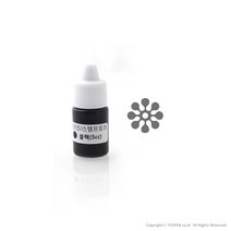 (리필)만년스탬프/서명용 잉크 5ml(블랙), 블랙