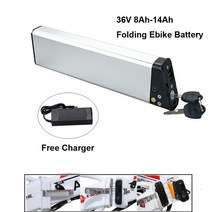 전기자전거 이바이크 밧데리 부품 인치 접이식 도시 통근자 전기 자전거 배터리 배터리, b 36v11.6ah LG, 1개