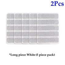 차광막 옥상 햇빛 그늘막 2Pcs 안티 모기장 여름 나일론 스크린 창 문 곤충 증거 그물 패치 복구 테이프 벨크로 잘라 내기, [11] Long repair paster
