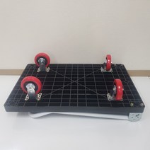 P대차 검정 완조립 540x850 PVC바퀴, 1개