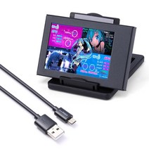 세로모니터 27 32 24 34 인치 240hz 커브드 모니터 3.5 컴퓨터 듀얼 디스플레이 360, USB 케이블