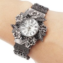 중년여성시계 40대여자시계 팔찌 레트로 relojes 빈티지 팔찌 쿼츠 럭셔리 캐주얼 손목 신화 패션