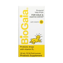 [Biogaia] 바이오가이아 프로텍티스 베이비 드롭 위드 비타민 D 아기 유산균 10 ml, 10ml