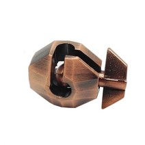 스타일 거북이 합금 쉘 잠금 퍼즐 클래식 금속 두뇌 티저 IQ EQ 테스트 지능형 장난감 선물 성인 어린이