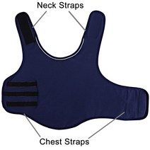 개 불안 조끼 XS-XL 애완 동물 강아지 불안 자켓 작은 중형 대형 개 옷 셔츠 애완 동물 제품에 대한 반사, 02 Navy blue_04 L 60-80 lbs