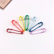 대형 큰 옷핀 낱개 가방 부자재 의류 컬러옷핀 바느질 퀼트 재료 DIY 공예 홈패션 고정핀 옷삔 리폼 이불고정 수선 칼라 핀 의류핀, 화이트