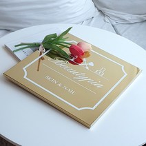 판팩토리 금속 간판 미니 스텐 현판 제작 미러 골드 실버 메탈, 골드(헤어라인)
