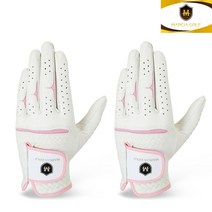 Marcia 골드M 올양피 골프장갑 여성용 (왼손2장) 또는 (오른손2장), (왼손에착용2장)