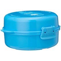 Sistema Easy Eggs to Go 전자레인지 에그 쿠커 랜덤 색상, Single_Blue