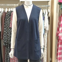 크로커다일레이디 데일리 브이넥 노버튼 베스트 CL0WTS901
