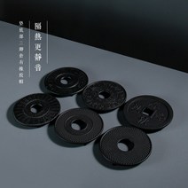 옹기약탕기 주철 냄비 패드 철 기초 절연 홀더 순수한 수제 일본 쿵푸 차 세트 오래된 복고풍 베어링, [06] Paw pot holder(화재대 겸용)