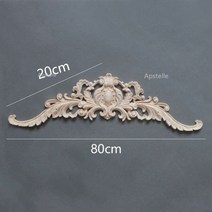 고무 나무 긴 꽃 조각 홈 장식 액세서리 도매 및 소매 공급, K4-80X20cm