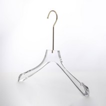 클리어 긴목 아크릴 옷걸이(투명) 디피용 명품옷가게, 상세 참조