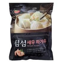 동원 딤섬 새우 하가우 1.2kg 냉동 만두 (아이스박스 포장), 아이스박스+드라이아이스, 1개