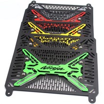 가와사키 닌자400 Z400 튜닝 파츠 라디에이터 그릴 가드 2018-2021, 옐로우, 1개