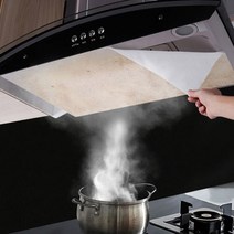 가스 전기 인덕션 렌지 후드 필터 부직포 주방 환풍기 청소 커버 10m, 46cm x 5M 롤타입