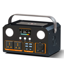 파워뱅크 220V 캠핑용파워뱅크 차박 캠핑용배터리 대용량 보조배터리 휴대용 전원, 650W+4종 출력+라이트+무선충전, 500000mAh