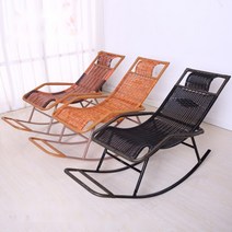 썬베드 태닝 일광욕 비치의자 수영장의자 수영장 라탄, 38.흔들의자
