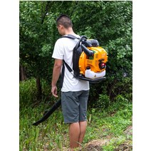 송풍기 휘발유 고압 기계 건설 브로워 청소기 고출력 공구 4행정 엔진블로워 제설 가솔린, L, 1개