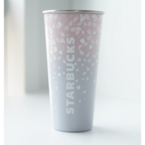 [스타벅스 정품] SS 22 체리블라썸 DW 투고 텀블러 473ml 벚꽃엠디