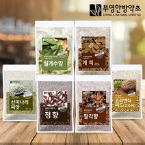 부영한방약초 향신료모음 월계수잎 계피 정향 팔각향 감초 고수씨 로즈마리 펜넬 산미나리씨앗, 1개, 10.로즈마리 100g(지퍼팩)