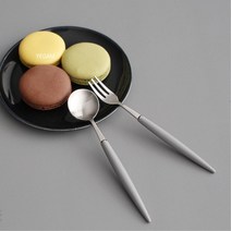 파스텔톤 감성 서빙 미니스푼 티포크 신혼여행선물 플레이팅 홈카페티스푼, 티스푼 베이비핑크, 1개