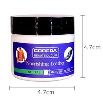 가죽 수리 크림 Recoloring Balm 휴대용 복원자를위한 자동차 좌석 부츠 유지 보수 오일, 한개옵션0