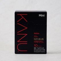 [메가마트]카누 미니 다크로스트 아메리카노 0.9g*10개, 1개