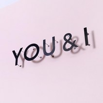 미니 스틸 돌출 명패 스카시 간판 만들기, X