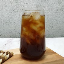 홈카페 데일리 슈에뜨 주름 플리츠컵, 2개, 베이직 하이볼 470ml