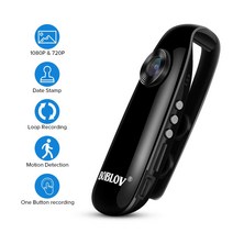 BOBLOV IDV007 휴대용 바디캠, 카메라+8GB
