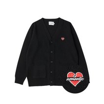 BEYOND CLOSET 노맨틱 베이직 램스 울 브이넥 가디건 블랙 NOMANTIC BASIC WOOL CARDIGAN BLACK 145268
