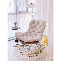 원목흔들의자 북유렵 낮잠의자 원룸의자 바이킹체어, C