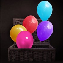 [5+5 증정] 이벤트 LED 생일 풍선 세트 생일파티용품 헬륨풍선 생일가랜드 아기풍선 이벤트풍선 요술풍선 풍선장식 홈파티용품 생일잔치 돌잔치 환갑잔치 100일잔치 아기돌잔치 장식, 풍선(컬러랜덤)+LED전구(화이트), 풍선+LED전구 10개세트