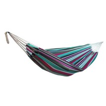 휴대용 캔버스 해먹 THICKEN CHAIR 스윙 야외 정원 스포츠 홈 여행 레저 캠핑 스트라이프 해먹 교수형 침대, A|호주
