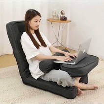 다다미의자 등받이체어 침대 명상 카페 낮은 게으른, F