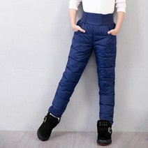 재한 어린이 면패딩 기모 보온바지[2321]