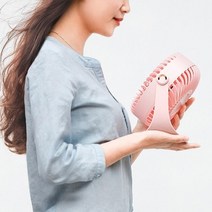 충전식 미니선풍기 탁상용 캠핑용 FAN 중대형선풍기, 블루
