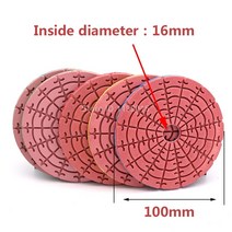 다이아몬드 드라이 폴리싱 패드 1 개 4 인치 100mm 샌딩 디스크 폴리셔 도구 옥 대리석 화강암 바닥 스톤, 01 50Grit