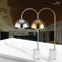 뷔페 음식 식품 온도 조절 가열 램프 튀김 고기 육류, 화이트스톤+ 청동