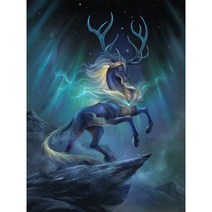 23종 달빛 유니콘 우드 직소퍼즐 행운 기운상승 해몽 복을 얻게 되는 풍수 일러스트 조각퍼즐 꿈 집콕취미 선물 집중력향상 감압 소품 1000/500/300피스, 300피스, 유니콘퍼즐도안20