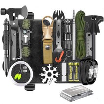 야생 생존 키트 야외 캠핑 장비, [12] 가방 탑 매치