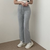 VANANA2 국내제작 여성 데일리 기장 버전 찰랑 와이드핏 데일리 꾸안꾸 트레이닝 팬츠