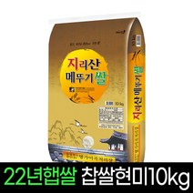 [2022년햅쌀][명가미곡] 지리산메뚜기쌀 찹쌀현미10Kg 직도정 박스포장, 1개