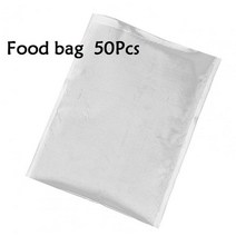 비닐피복기 식품 진공 실러 포장 기계 필름 가정용 10 개 가방 포함, 03 17x25cm 50pcs bag_02 미국 플러그