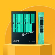 곡물발효 소화 효소워터 유산균 청담할머니 효소제 골드워터 4box 56개입, 1