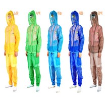 태영통상 방충복 모기옷 벌보호복(상하의 셋트), 하늘