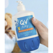 QV 호주 이고 큐브이 베이비 모이스처라이징 바디 유아 크림, 500g, 3개
