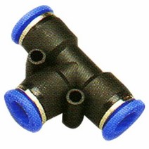 유공압 상아 원터치피팅 휘팅 PUT타입 6mm PUT800 10개입, 색상:[색상]본상품